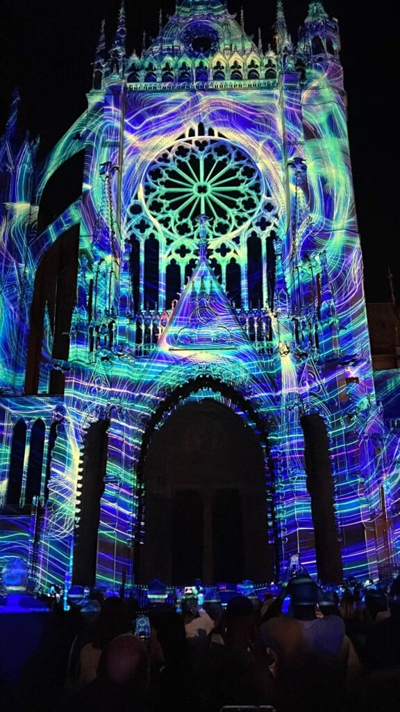 Lichtspektakel Constellations de Metz