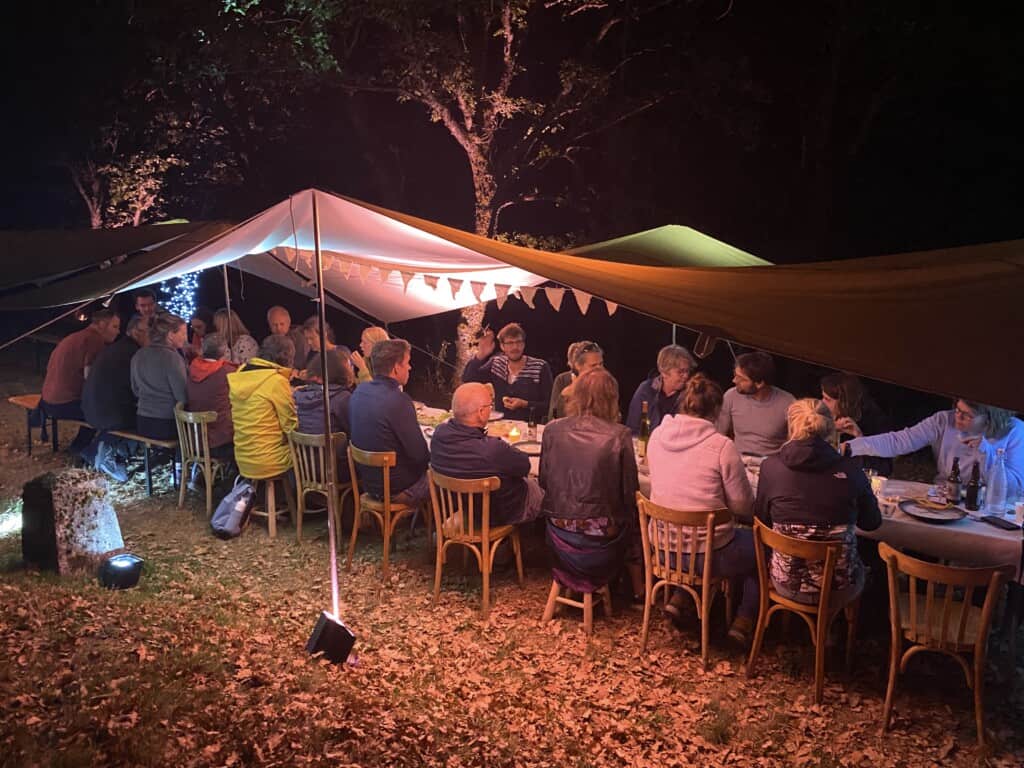 Diner op bijzondere plek